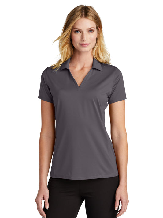 Women's Performance Staff Polo LK398 - LK398 - Graphite