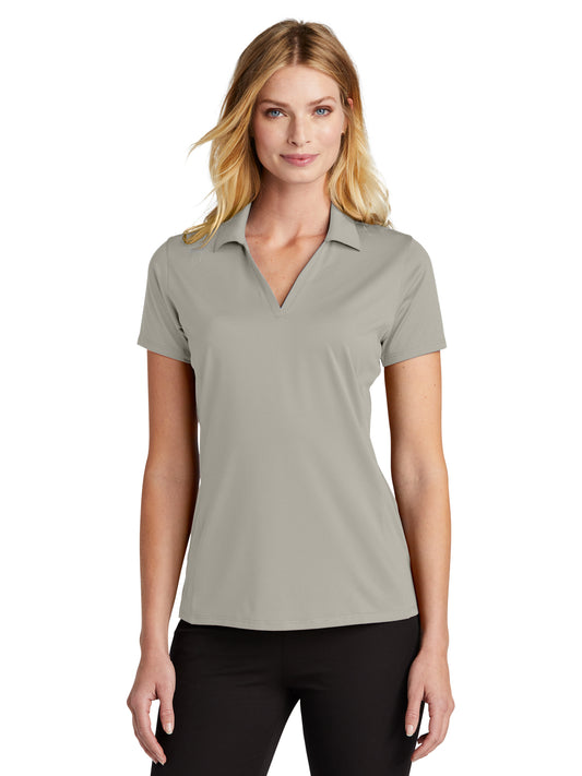 Women's Performance Staff Polo LK398 - LK398 - Silver