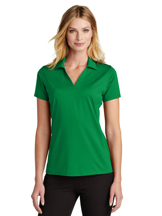 Women's Performance Staff Polo LK398 - LK398 - Spring Green