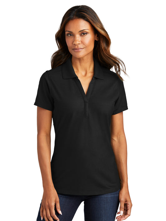 Women's EZPerformance Pique Polo - LK600 - Black