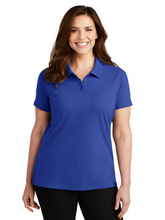 Women's EZCotton Polo Shirt - LK8000 - True Royal