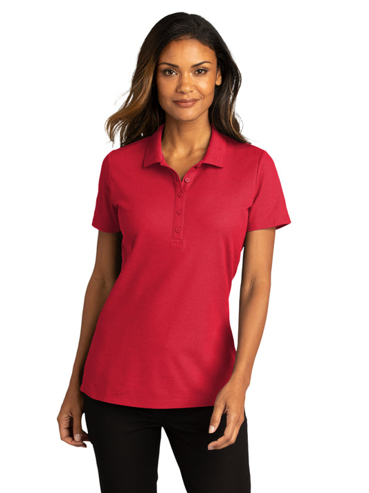 Women's SuperPro React Polo - LK810 - Rich Red