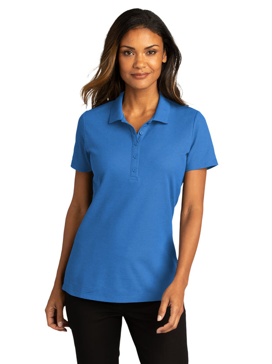 Women's SuperPro React Polo - LK810 - Strong Blue