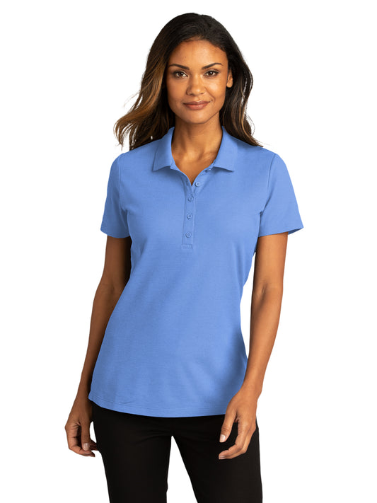 Women's SuperPro React Polo - LK810 - Ultramarine Blue