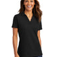 Women's Pique Polo - LK867 - Black