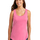 Women's Pocketless Cotton Tank Top - LPC54TT - Neon Pink