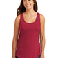 Women's Pocketless Cotton Tank Top - LPC54TT - Red