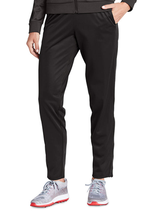 Women's Two-Pocket Tricot Track Jogger - LPST95 - Black