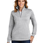 Women's 1/4-Zip Sweatshirt - LST253 - Athletic Heather