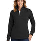 Women's 1/4-Zip Sweatshirt - LST253 - Black