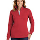 Women's 1/4-Zip Sweatshirt - LST253 - True Red