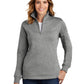 Women's 1/4-Zip Sweatshirt - LST253 - Vintage Heather
