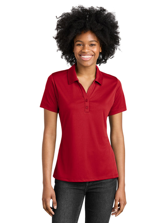 Women's PosiCharge Moisture-Wicking Polo - LST550 - True Red