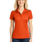 Women's Micropique Sport Polo - LST650 - Deep Orange