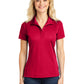 Women's Micropique Sport Polo - LST650 - Deep Red