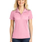 Women's Micropique Sport Polo - LST650 - Light Pink