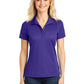 Women's Micropique Sport Polo - LST650 - Purple