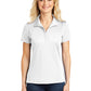 Women's Micropique Sport Polo - LST650 - White
