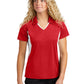 Women's Pocketless Side Blocked Polo Shirt