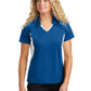 Women's Pocketless Side Blocked Polo Shirt