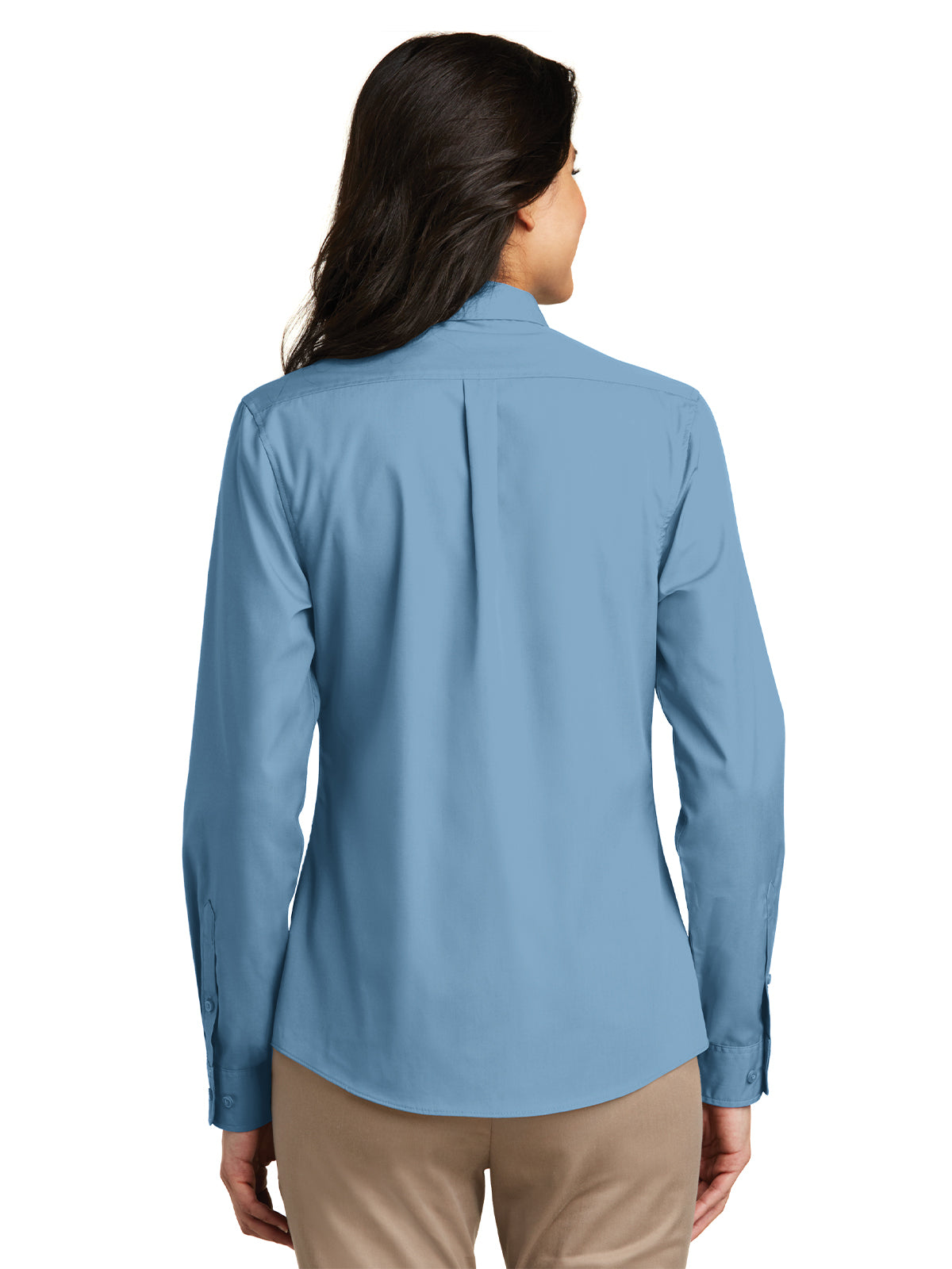 Women's Long Sleeve Poplin Shirt