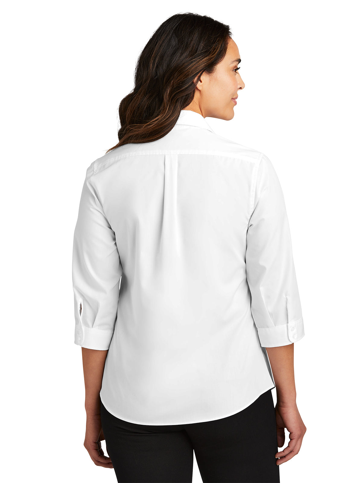 Women's 3/4 Sleeve Button Up Shirt