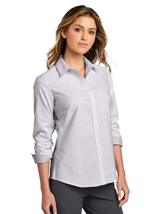 Women's SuperPro Oxford Stripe Shirt