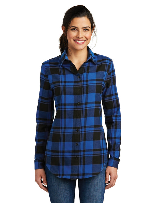 Women's Plaid Flannel Shirt