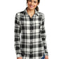 Women's Plaid Flannel Shirt