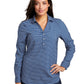 Women's 3 Button V-Neck Stretch Tunic