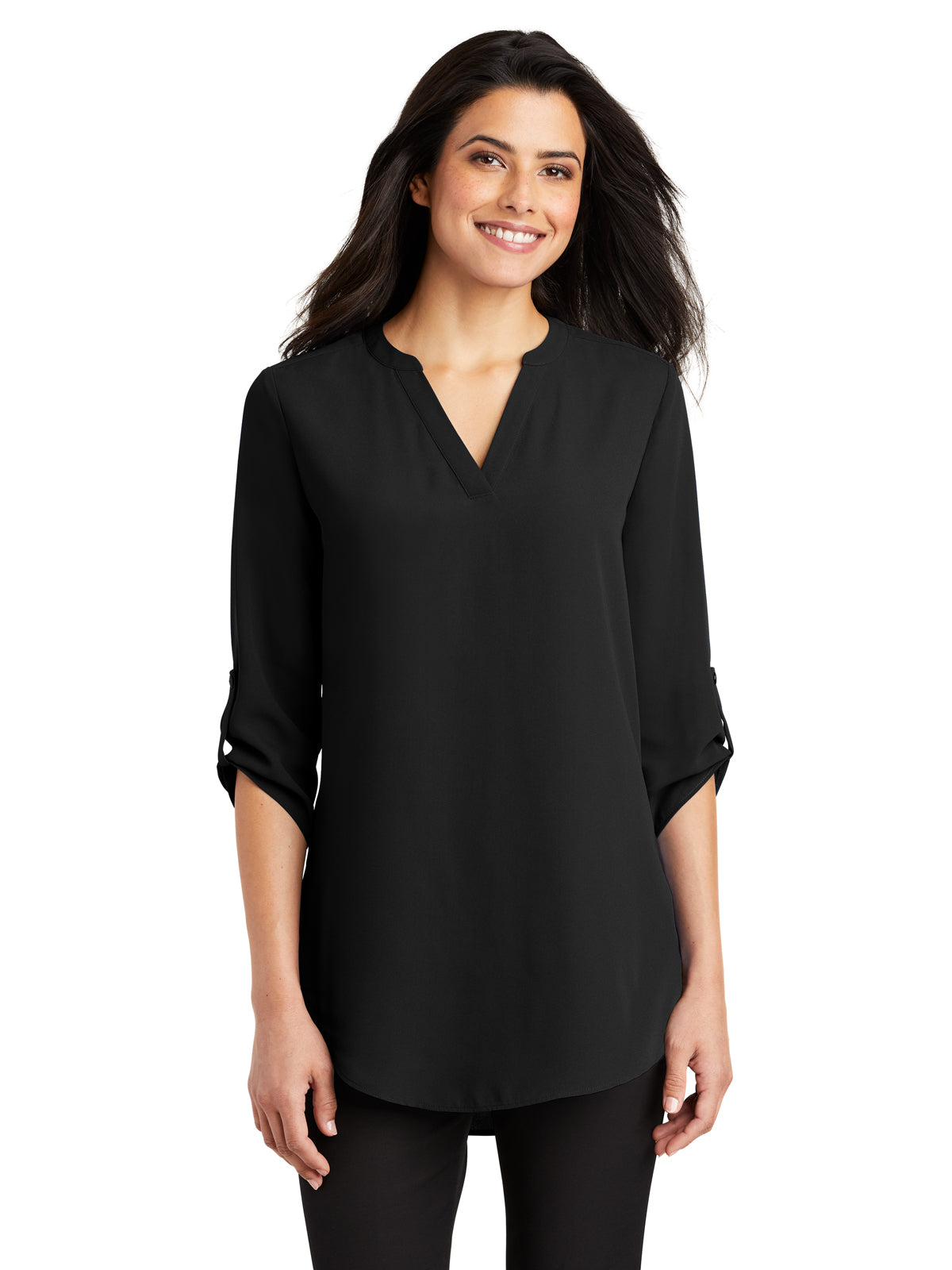 Women's Pocketless 3/4-Sleeve Blouse