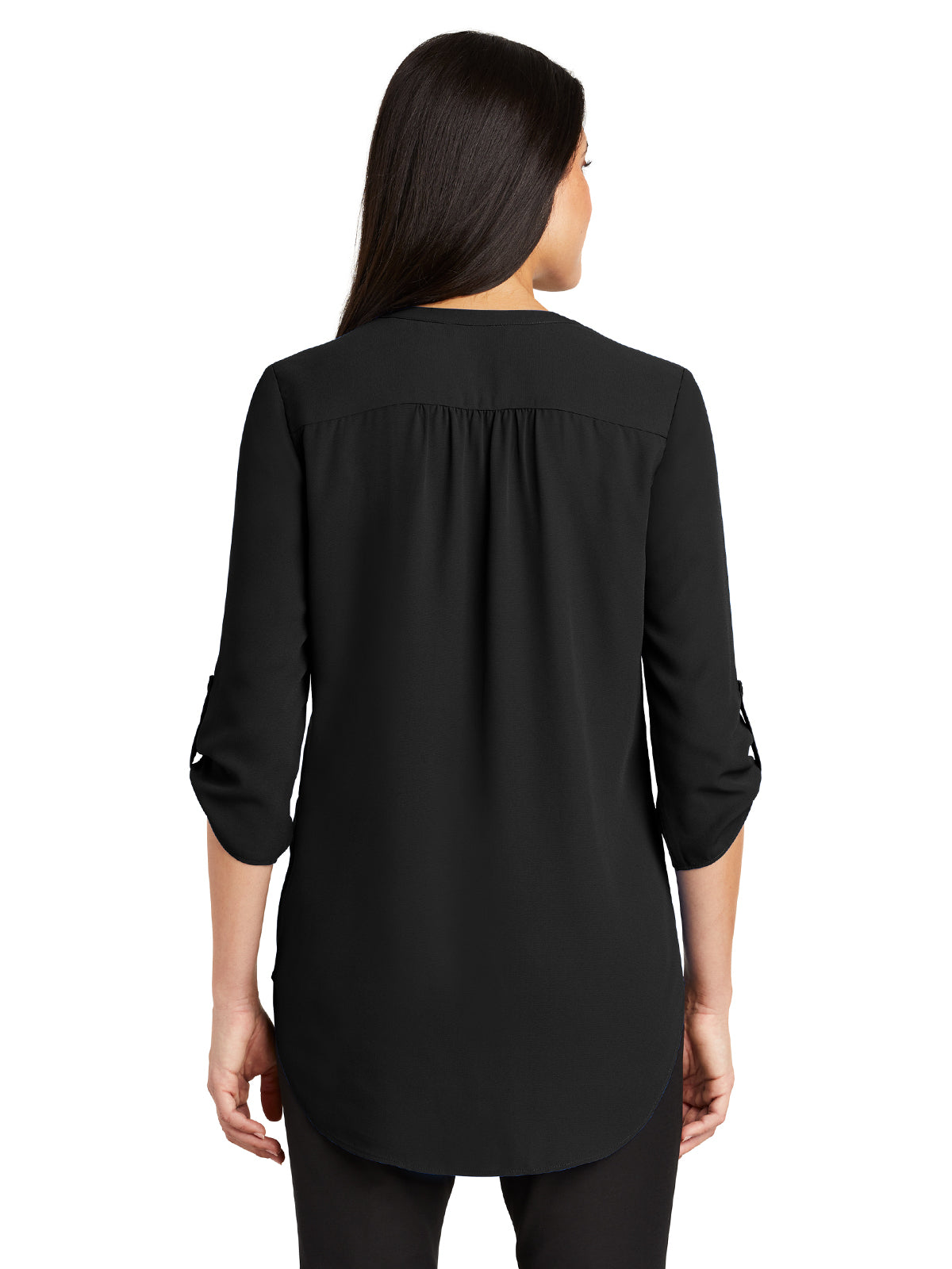 Women's Pocketless 3/4-Sleeve Blouse