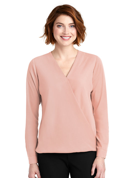 Women's Wrap Blouse Shirt