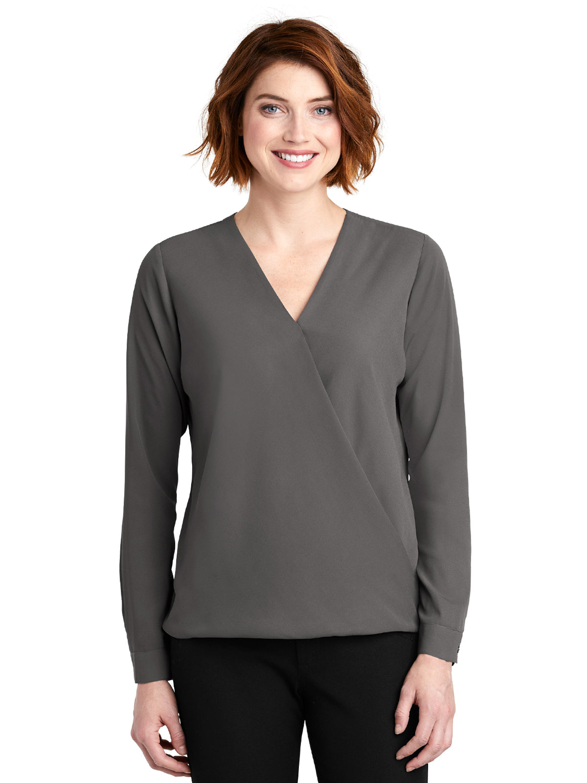 Women's Wrap Blouse Shirt