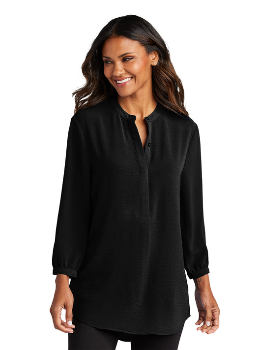 Women's Pocketless 3/4-Sleeve Tunic Top