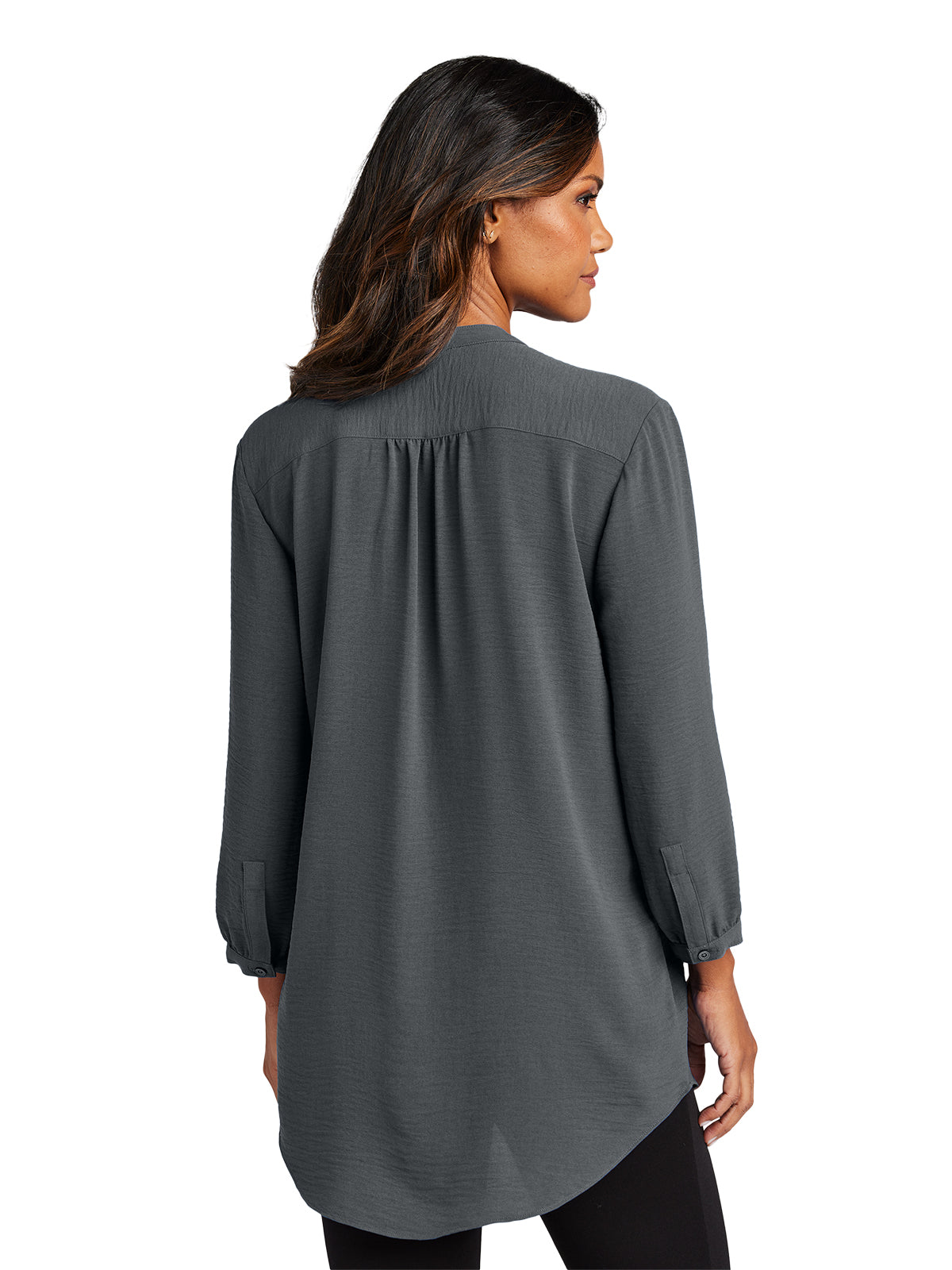 Women's Pocketless 3/4-Sleeve Tunic Top