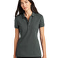 Women's Stretch Heavyweight Pique Polo - MM1001 - Anchor Grey