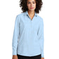 Women's Pocketless Long Sleeve Woven Shirt