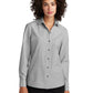 Women's Pocketless Long Sleeve Woven Shirt