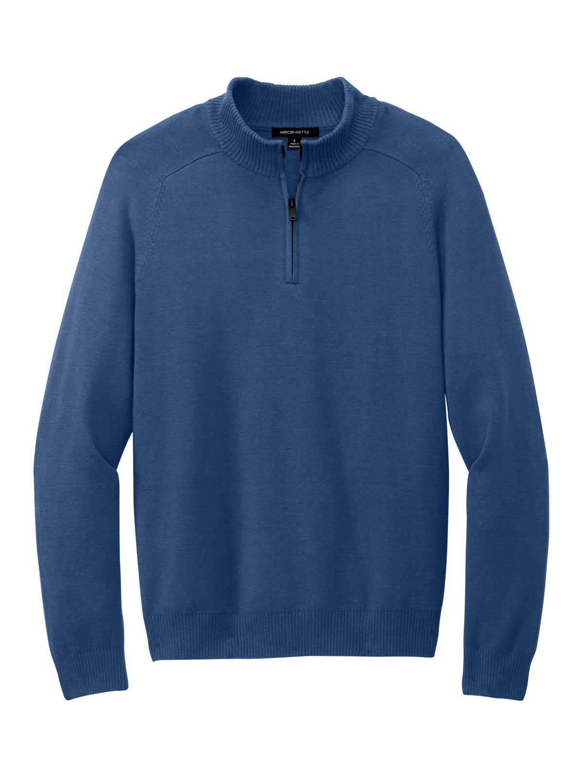 Men's 1/4-Zip Sweater - MM3020 - Insignia Blue