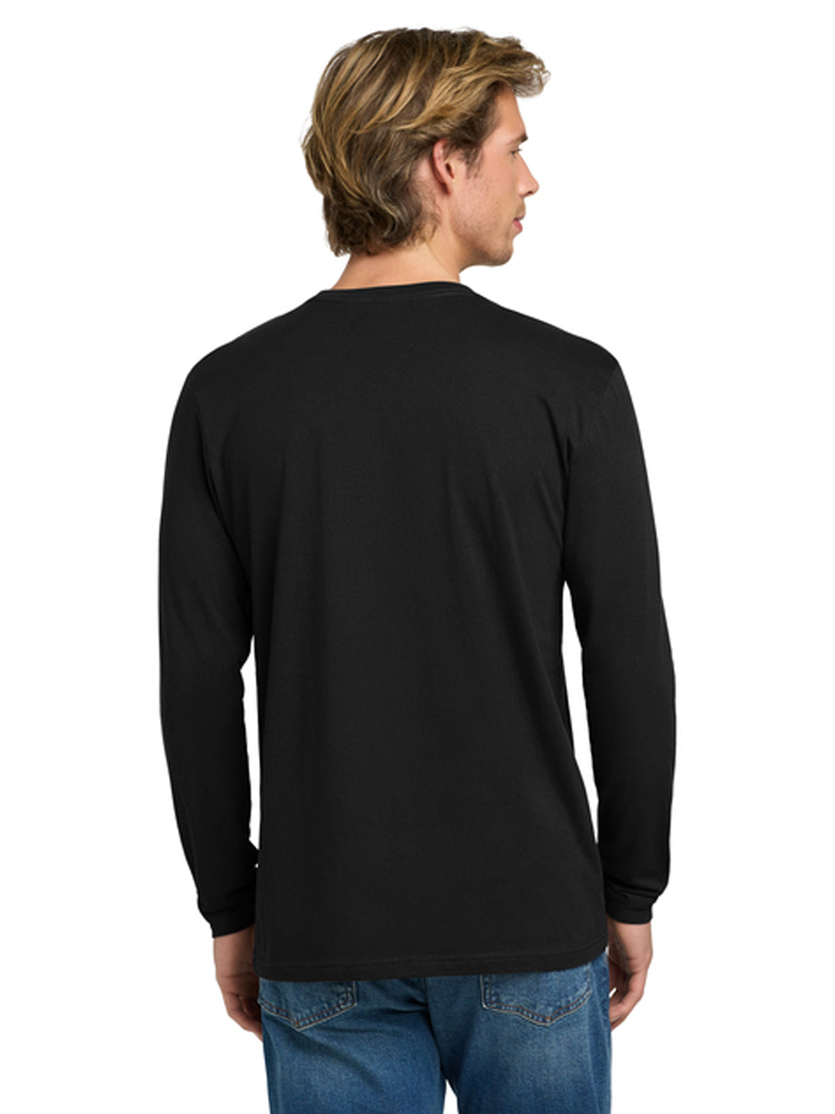 Unisex Pocketless Long Sleeve Tee