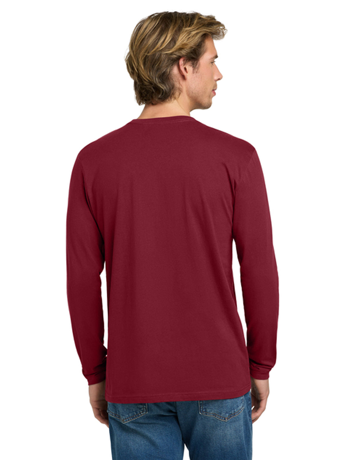 Unisex Pocketless Long Sleeve Tee