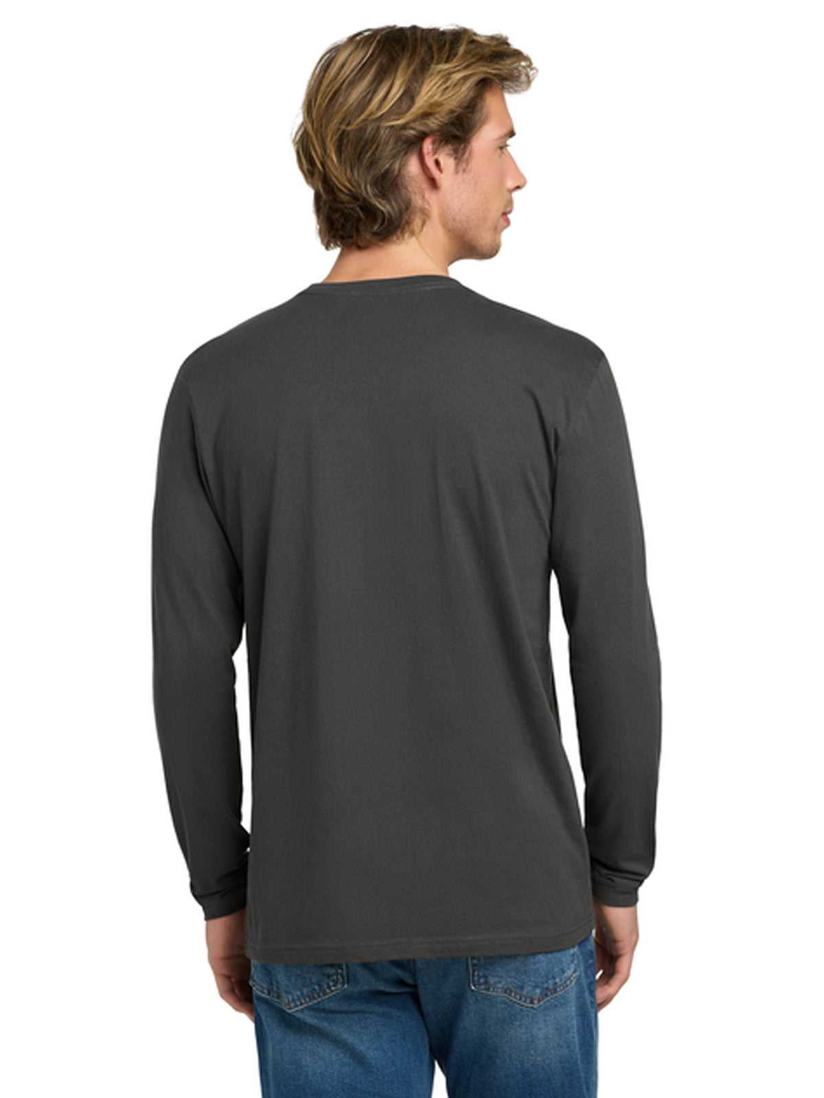 Unisex Pocketless Long Sleeve Tee