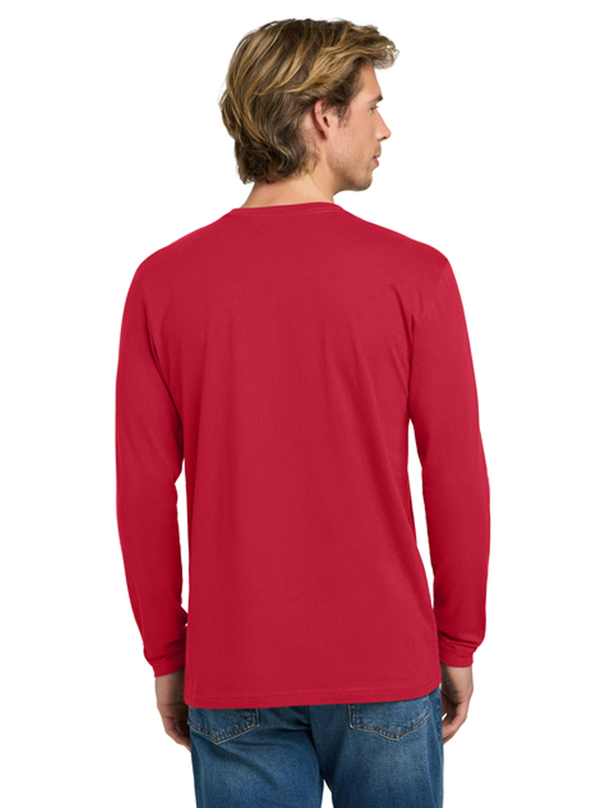 Unisex Pocketless Long Sleeve Tee