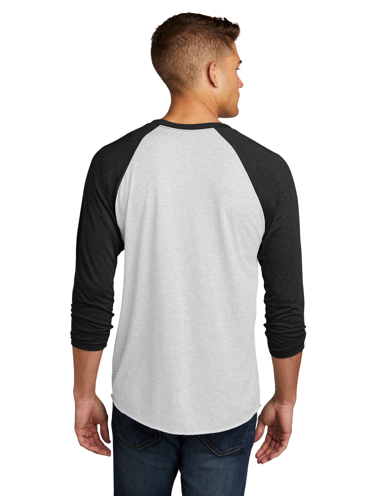 Unisex 3/4 Sleeve Raglan Tee