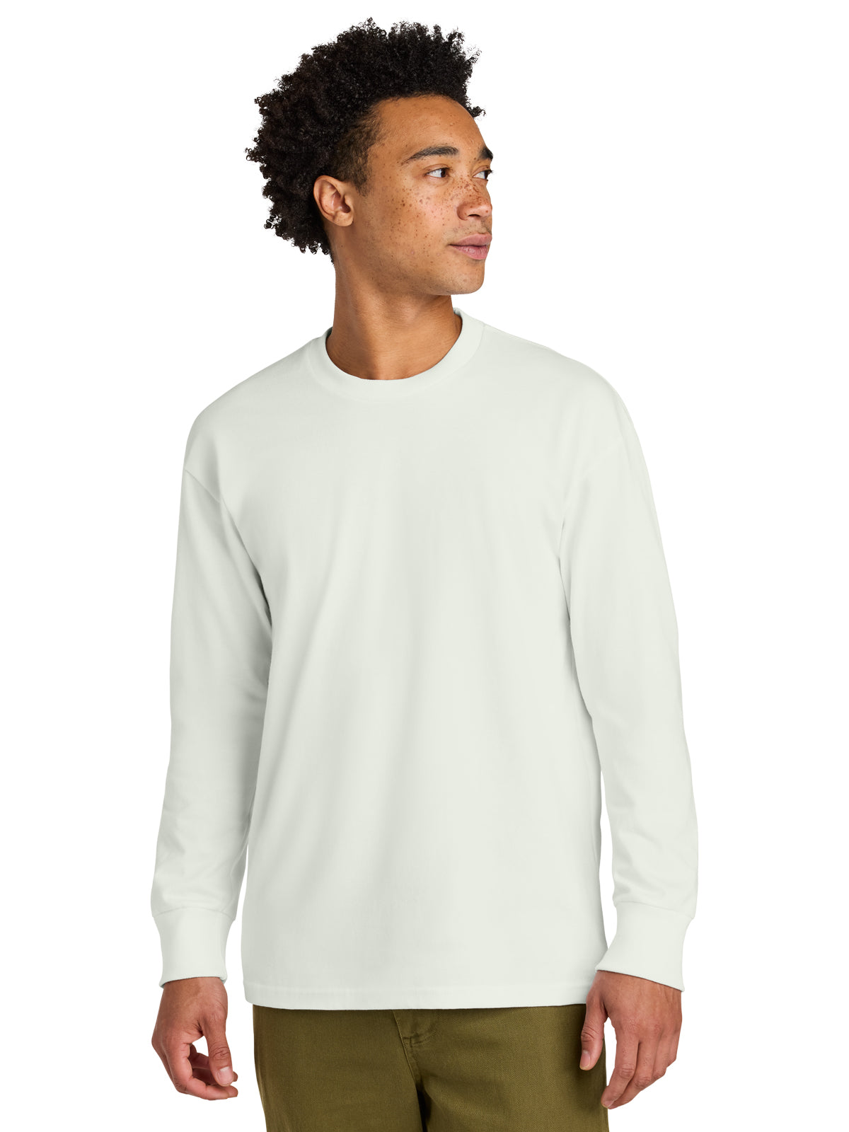 Men's Heavyweight Long Sleeve Tee - NL7211 - Bone