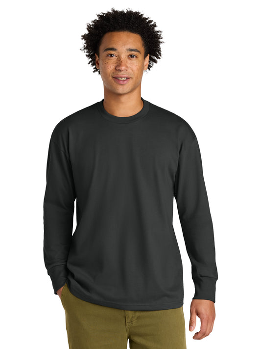 Men's Heavyweight Long Sleeve Tee - NL7211 - Graphite Black