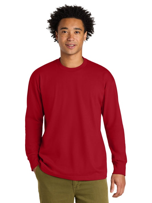 Men's Heavyweight Long Sleeve Tee - NL7211 - Red