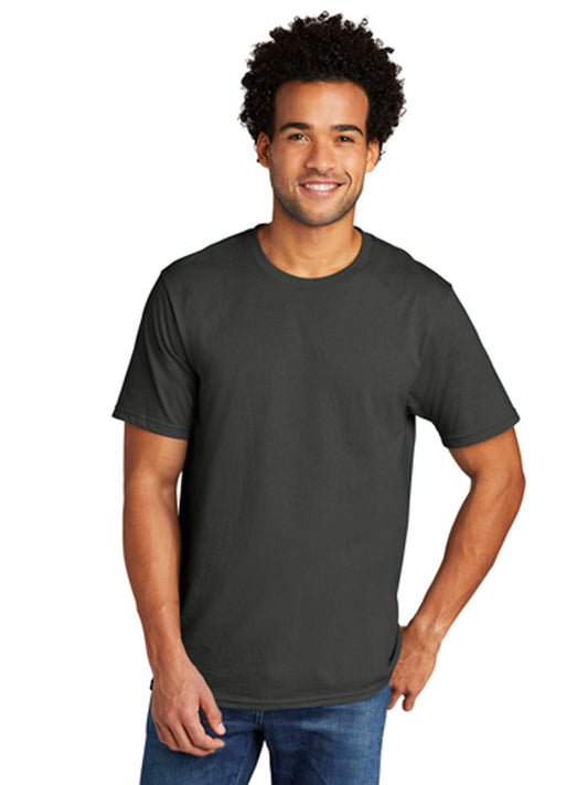 Men's Pocketless Tri-Blend Tee - PC330 - Coal Grey