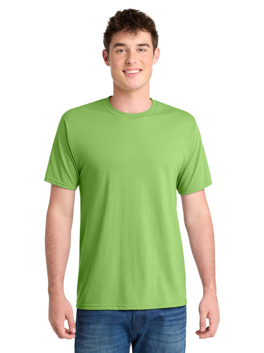 Men's Pocketless Performance Blend Tee - PC381 - Lime